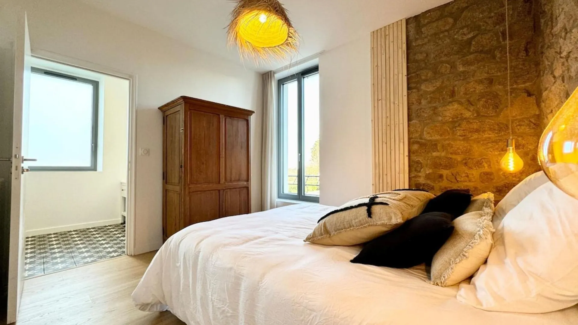 Exceptionnel ! Longere Renovee Archi Cocooning Villa Plouhinec  Plouhinec (Morbihan)